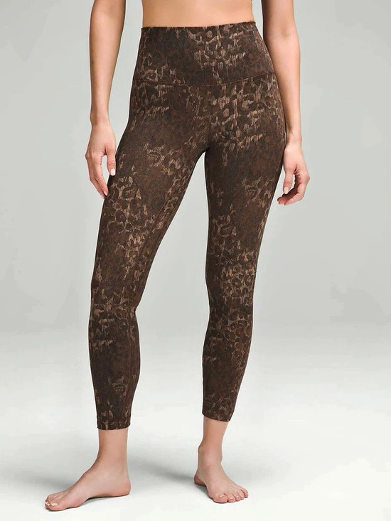 lululemon athletica Pants - Lululemon Align High-Rise Pant 25" Truleopard Like New